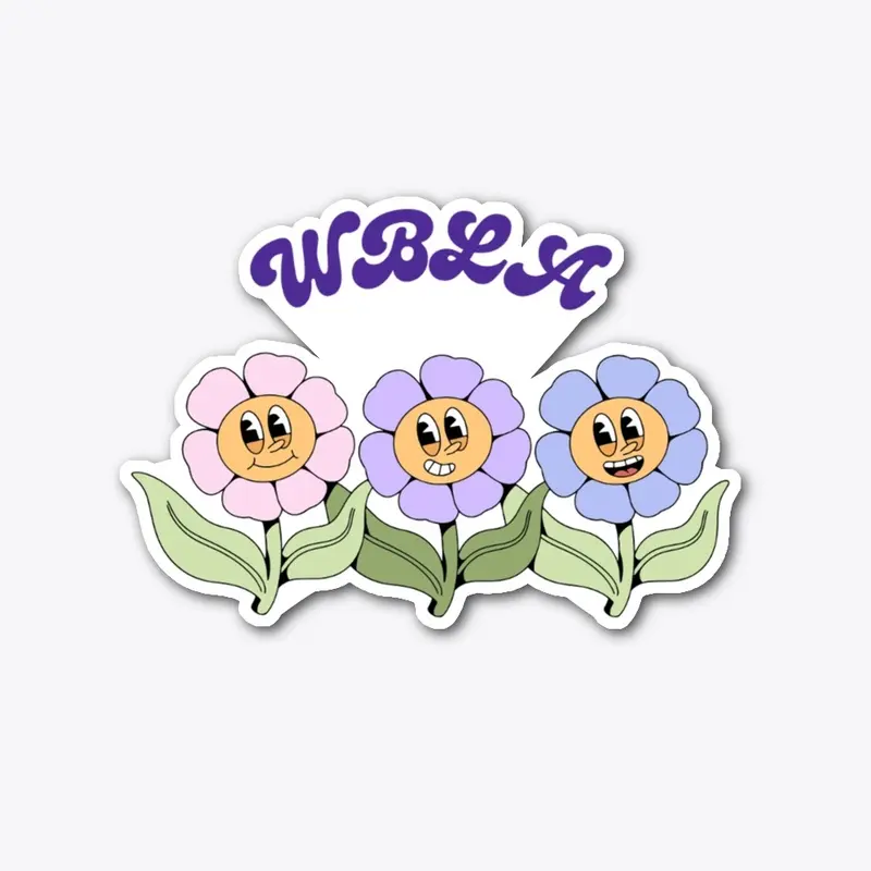 Retro WBLA Flower Trio